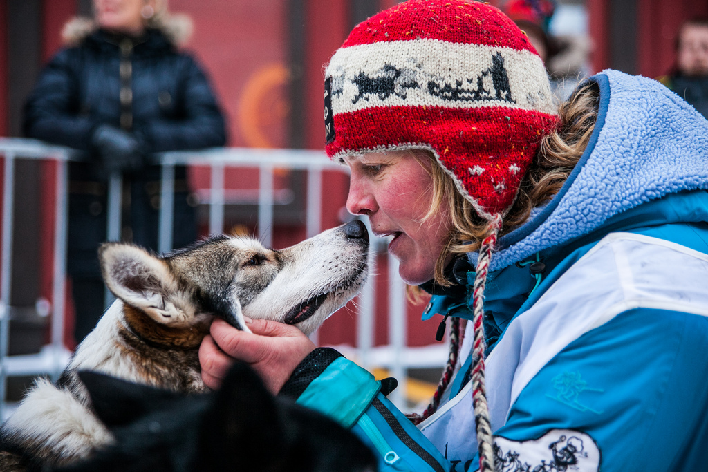 Nina Skramstad arrivée a Roros