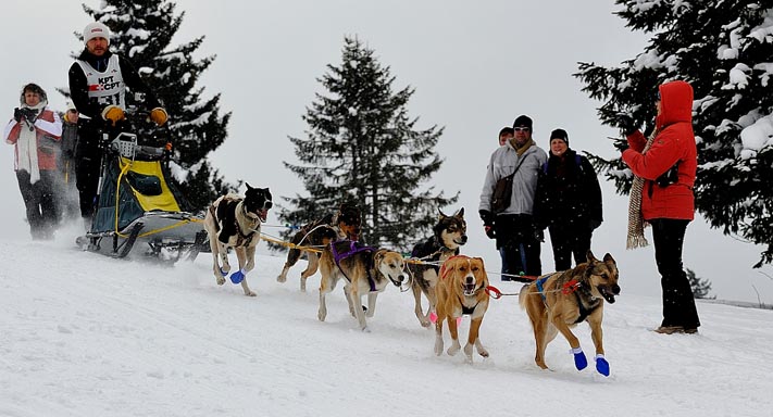 aux championnats de france avec Luz et Pema en lead - Photo Alain Bégou